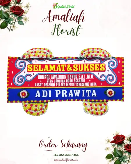 Papan Bunga Ucapan Selamat Sanggau Kulor