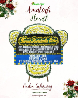 Papan Bunga Duka di Sanggau Kulor