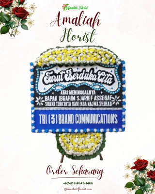 Papan Bunga Duka di Sanggau Kulor