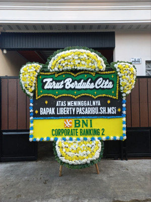 Papan Bunga Duka di Sanggau Kulor