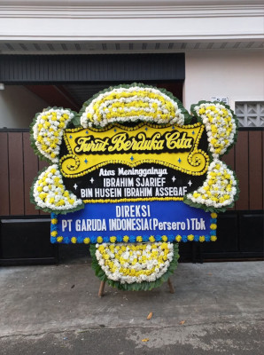 Papan Bunga Duka di Sanggau Kulor